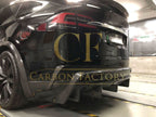 RZ Style Carbon Fibre Rear Canards for Tesla Model X 16-Present
