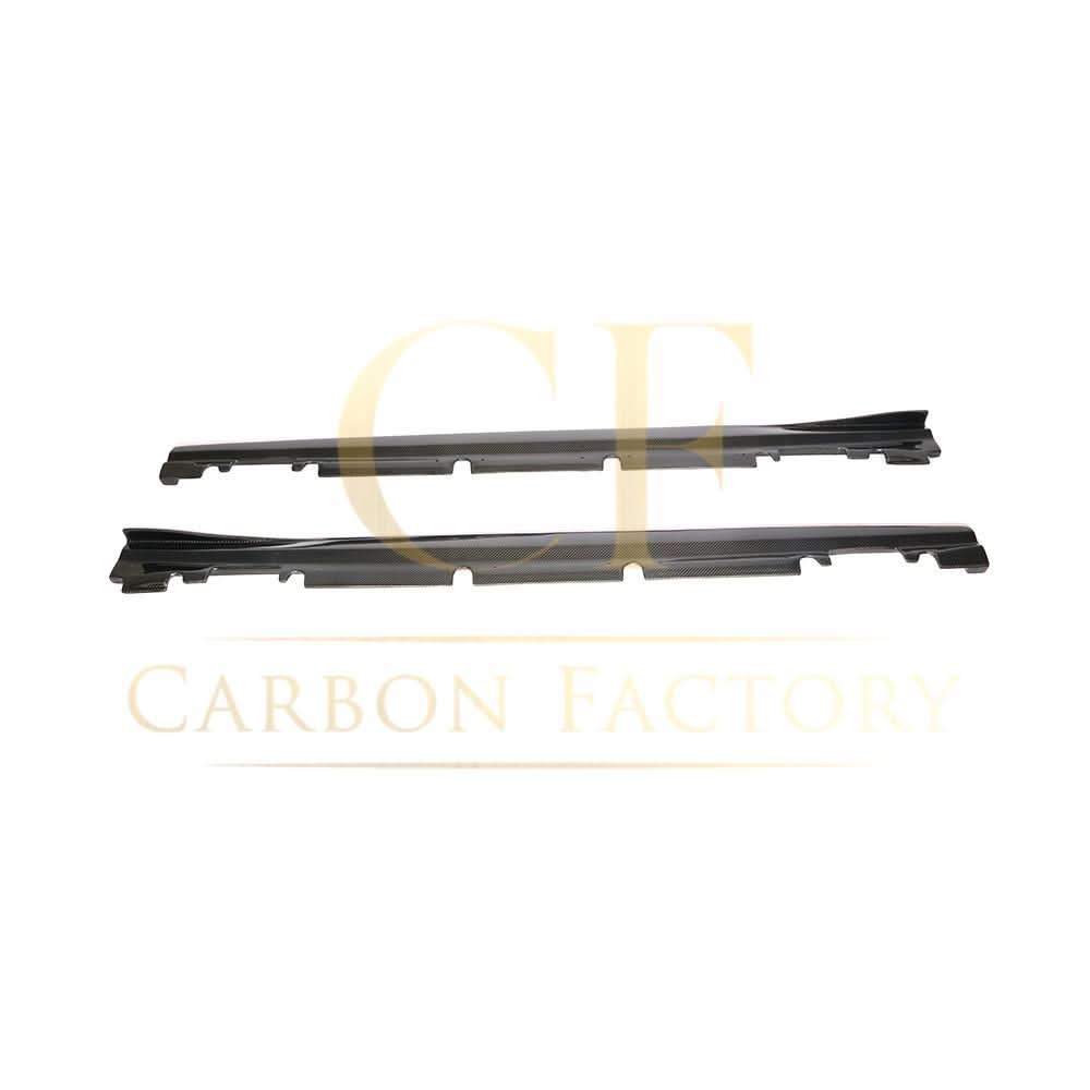 RZ Style Red Carbon Fibre Side Skirts for Mercedes Benz W176 A Class C117 Coupe 13-18