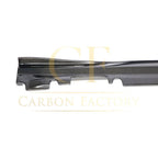RZ Style Red Carbon Fibre Side Skirts for Mercedes Benz W176 A Class C117 Coupe 13-18
