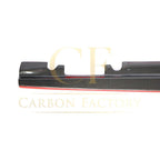 RZ Style Red Carbon Fibre Side Skirts for Mercedes Benz W176 A Class C117 Coupe 13-18