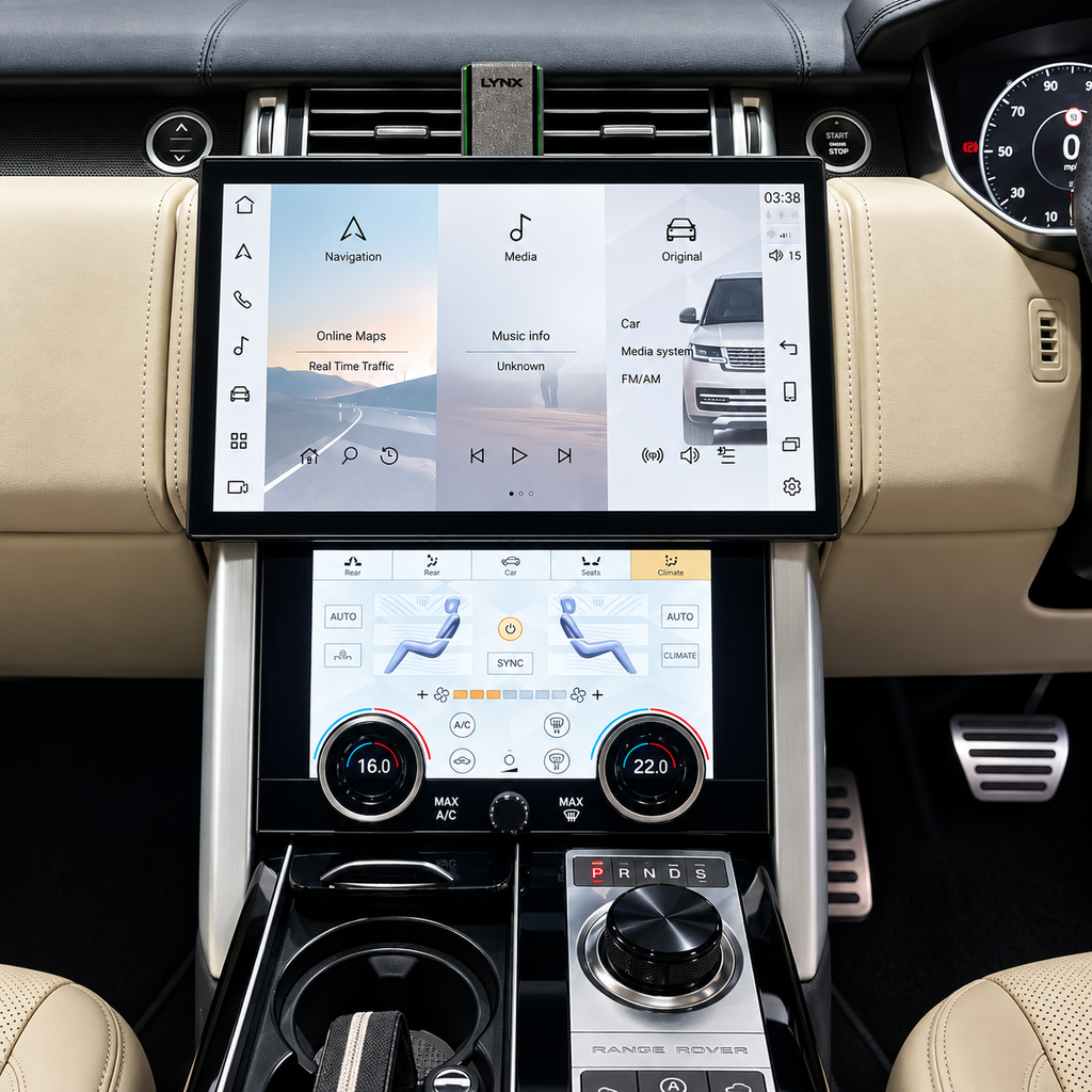 Range Rover Vogue L405 13.3" (2013-ON) Android Screen Upgrade and Wireless Apple CarPlay