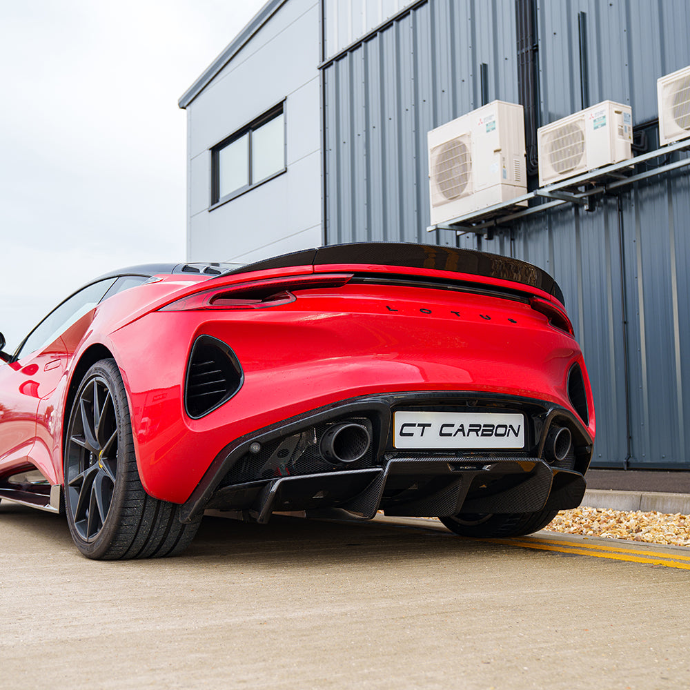 LOTUS EMIRA CARBON FIBRE REAR DIFFUSER - CT DESIGN