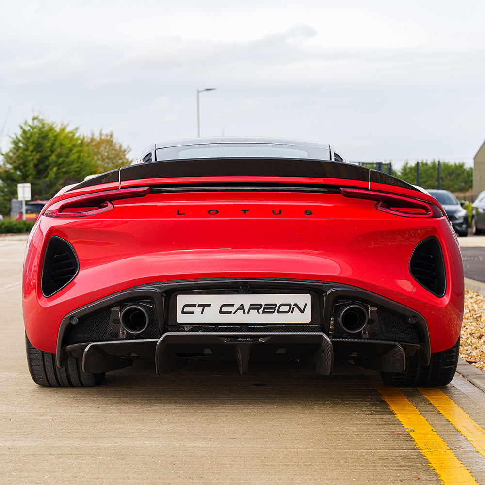 LOTUS EMIRA CARBON FIBRE 3-PIECE SPOILER  - CT DESIGN