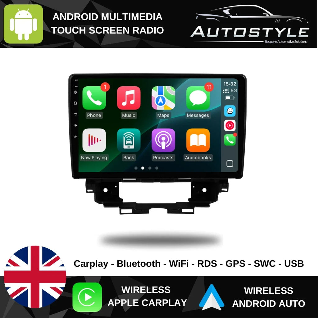 Renault Kangoo Apple Carplay / Android Auto 10" Stereo Upgrade 2019-2025