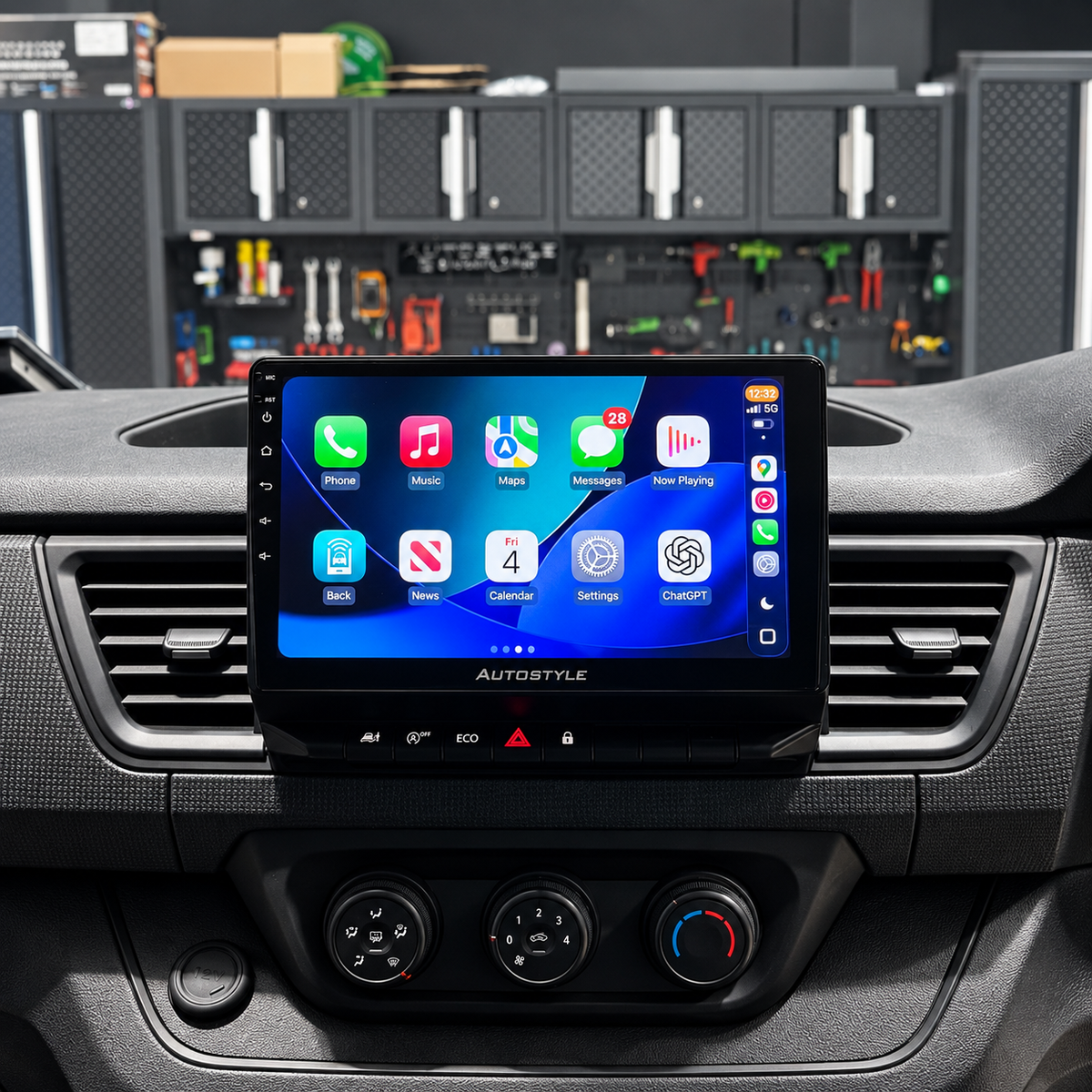 Renault Trafic 4 Apple Carplay / Android Auto 10" Stereo Upgrade 2021-2024