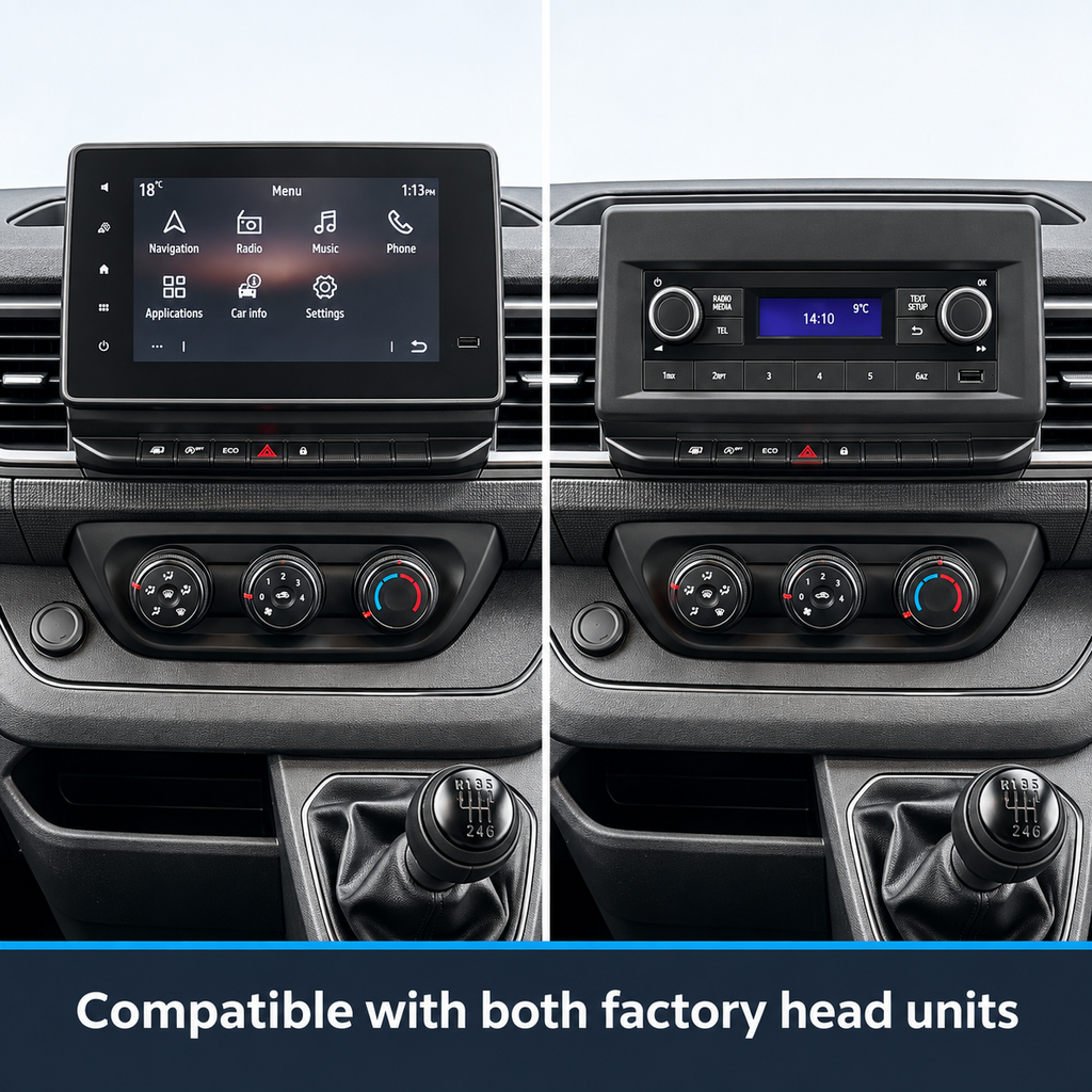Renault Trafic 4 Apple Carplay / Android Auto 10" Stereo Upgrade 2021-2024