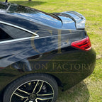 Renntech Style Carbon Fibre Boot Spoiler for Mercedes Benz C207 E Class Coupe 10-17