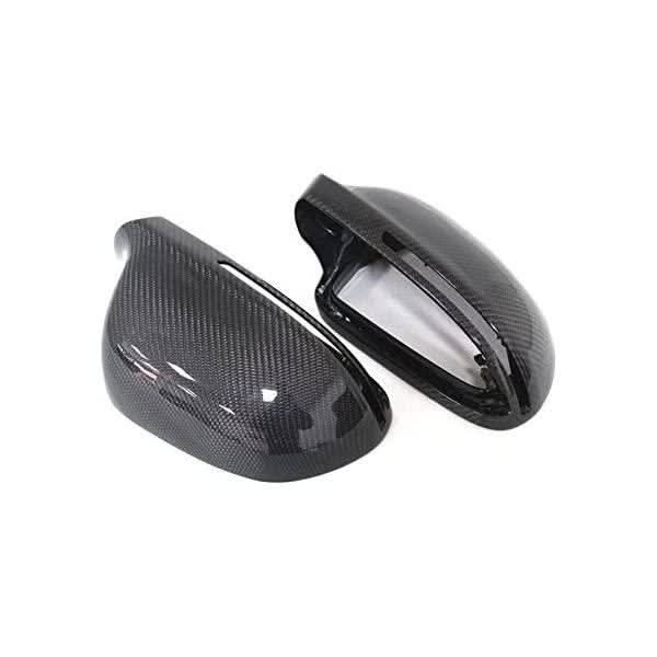 Replacement Carbon Fibre Mirror Covers for Audi A4 B8 08-12