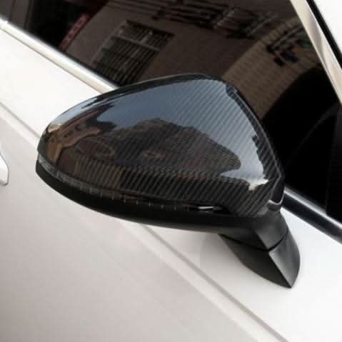 Replacement Carbon Fibre Mirror Covers for Audi A4 S4 RS4 B9 16-Present
