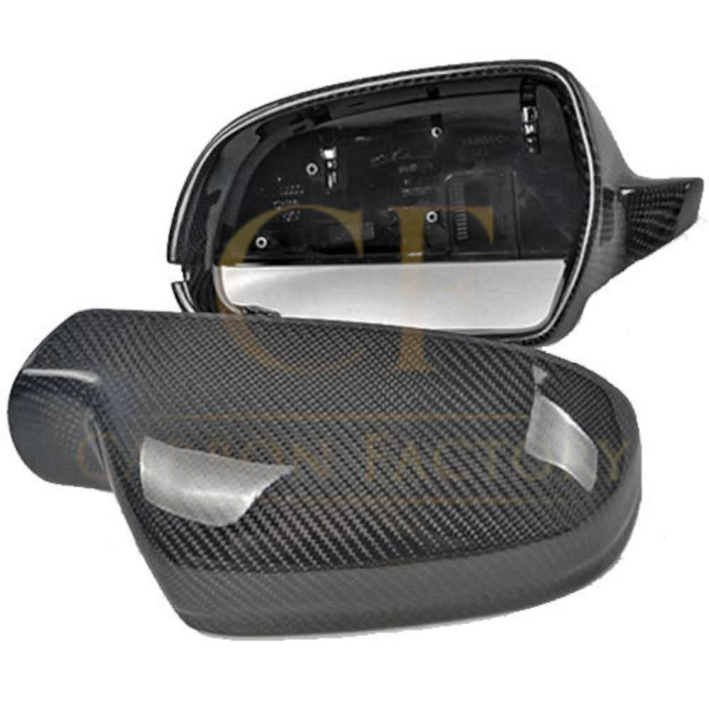 Replacement Carbon Fibre Mirror Covers for Audi B8 B8.5 A5 S5 RS5 10-16