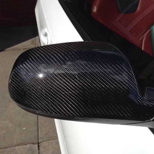 Replacement Carbon Fibre Mirror Covers for Audi B8 B8.5 A5 S5 RS5 10-16