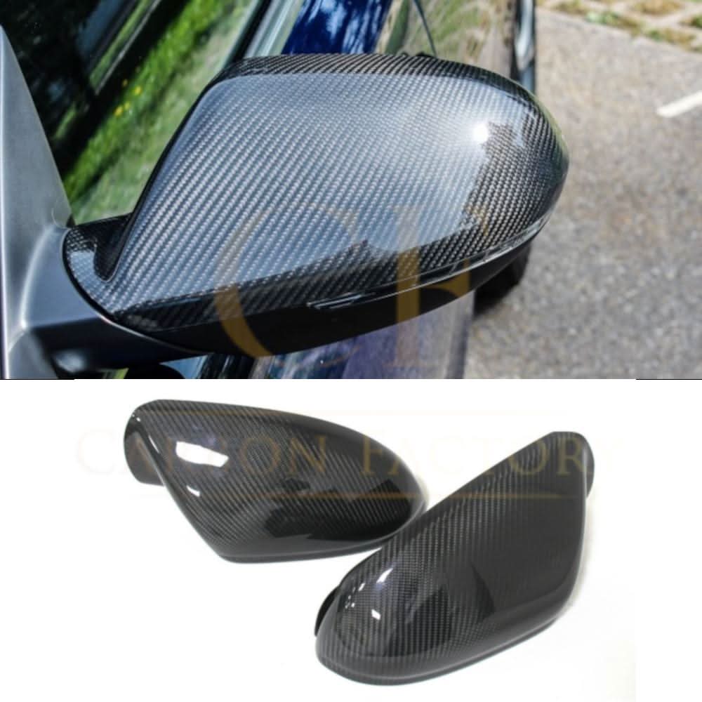 Replacement Carbon Fibre Mirror Covers for Audi C7 A6 S6 RS6 12-18