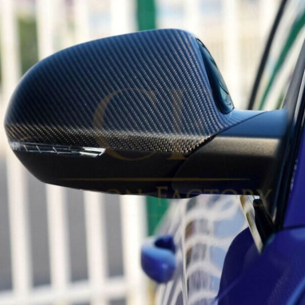 Replacement Carbon Fibre Mirror Covers for Audi C7 A6 S6 RS6 12-18