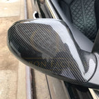 Replacement Carbon Fibre Mirror Covers for Audi C7 A6 S6 RS6 12-18