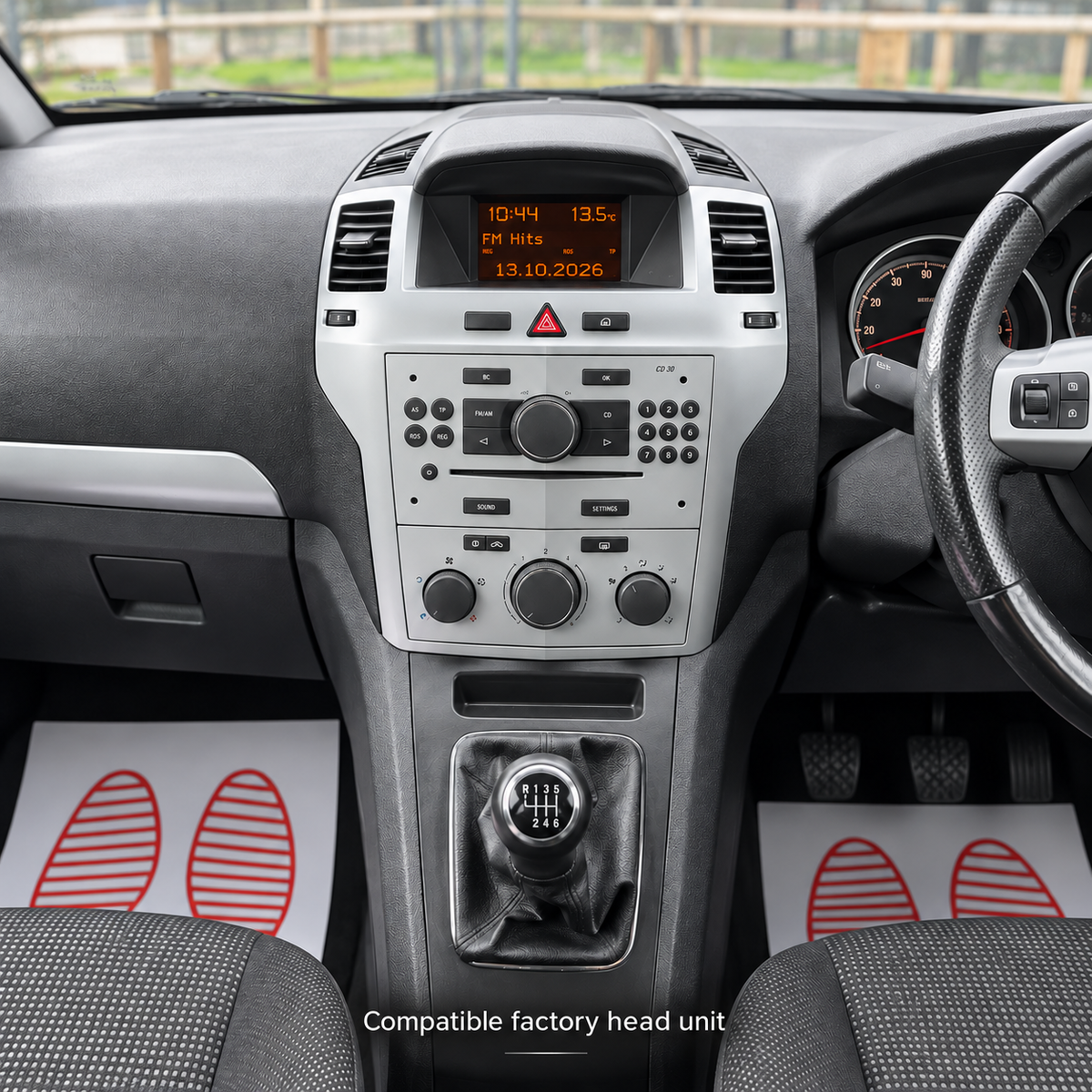 Vauxhall Astra/ Zafira / Corsa Apple Carplay / Android Auto 9" Stereo Upgrade 2007
