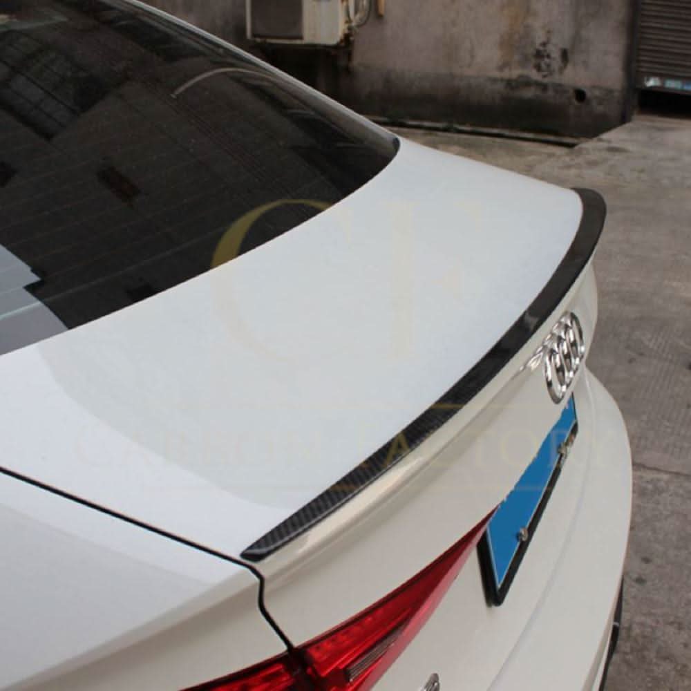 S3 Style Carbon Fibre Boot Spoiler for Audi A3 S3 RS3 Saloon 13-20
