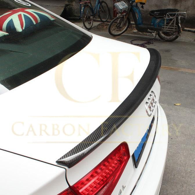 S4 Style Carbon Fibre Boot Spoiler for Audi A4 B8.5 13-15