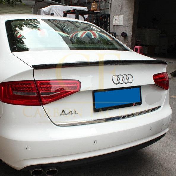 S4 Style Carbon Fibre Boot Spoiler for Audi A4 B8.5 13-15