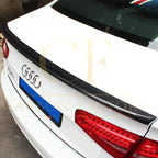 S4 Style Carbon Fibre Boot Spoiler for Audi A4 B8.5 13-15
