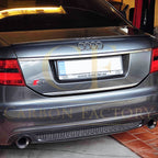 S6 Style Carbon Fibre Boot Spoiler for Audi C6 A6 04-11