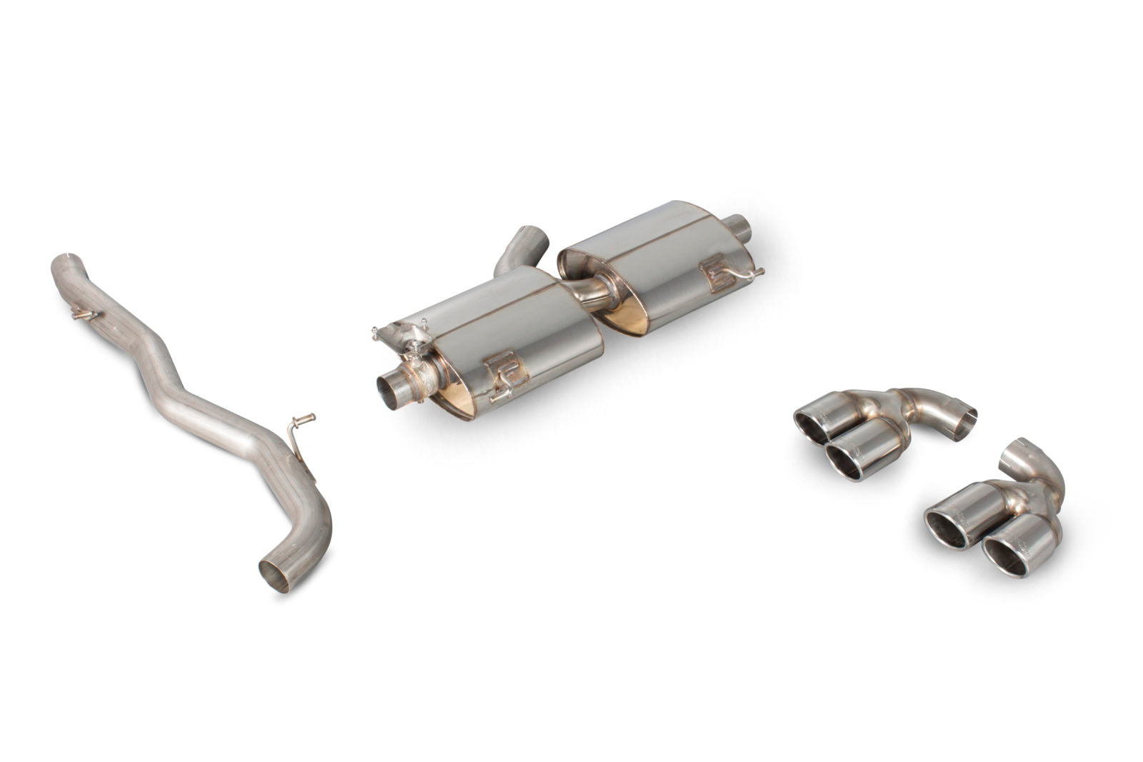 Scorpion Audi S1 2.0 TFSI Quattro (2014-2018) Cat-Back System with Electronic Valves