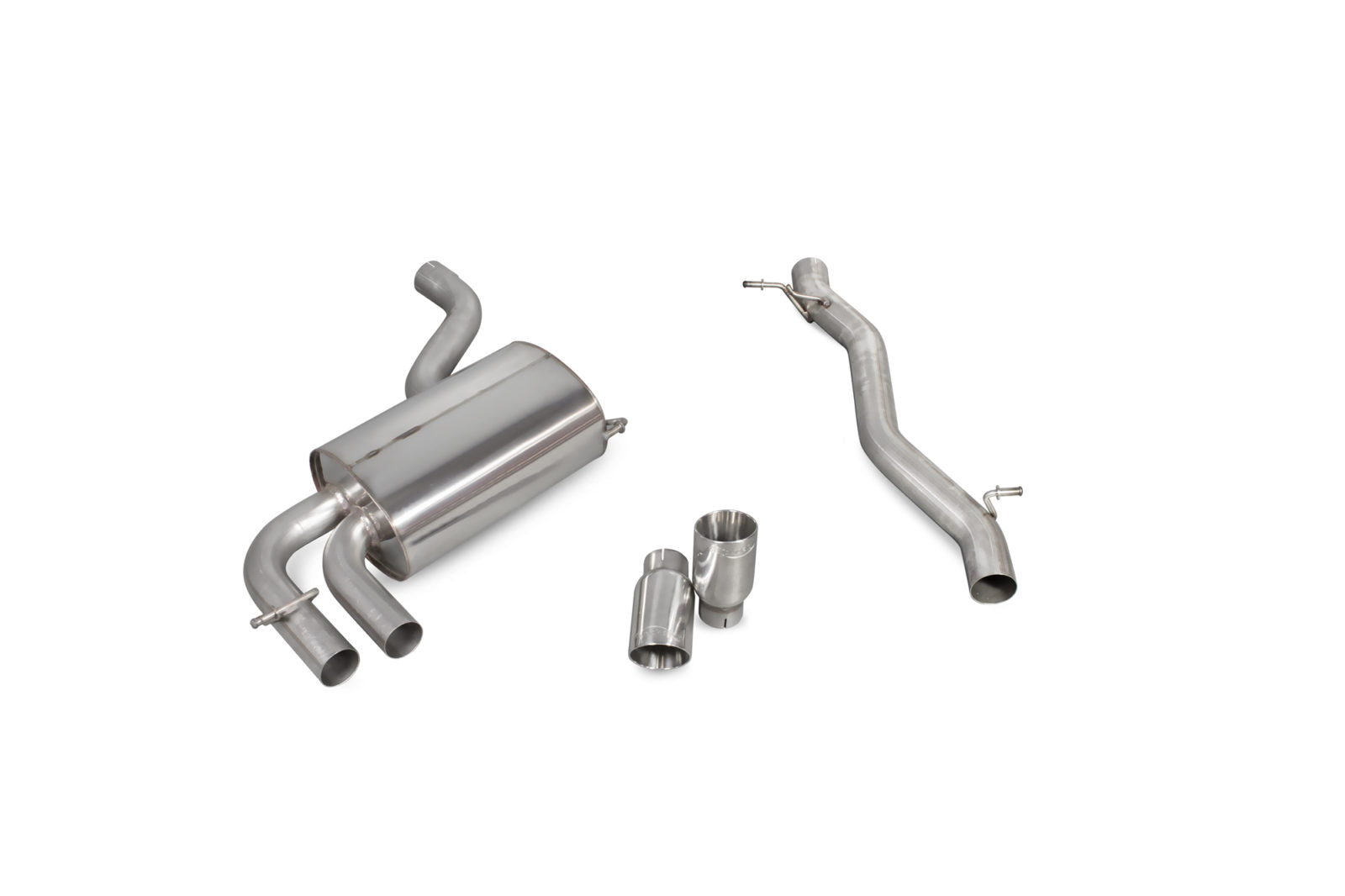 Scorpion Audi S3 8P (2006-2012) Non-Resonated Cat-Back System