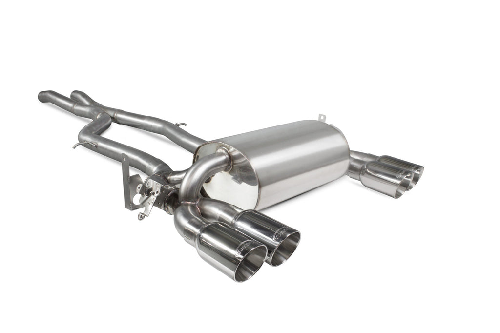 Scorpion BMW M3 (F80)/M4 (F82 F83) (2014-18) Non-Res Cat-Back System With Electronic Valves
