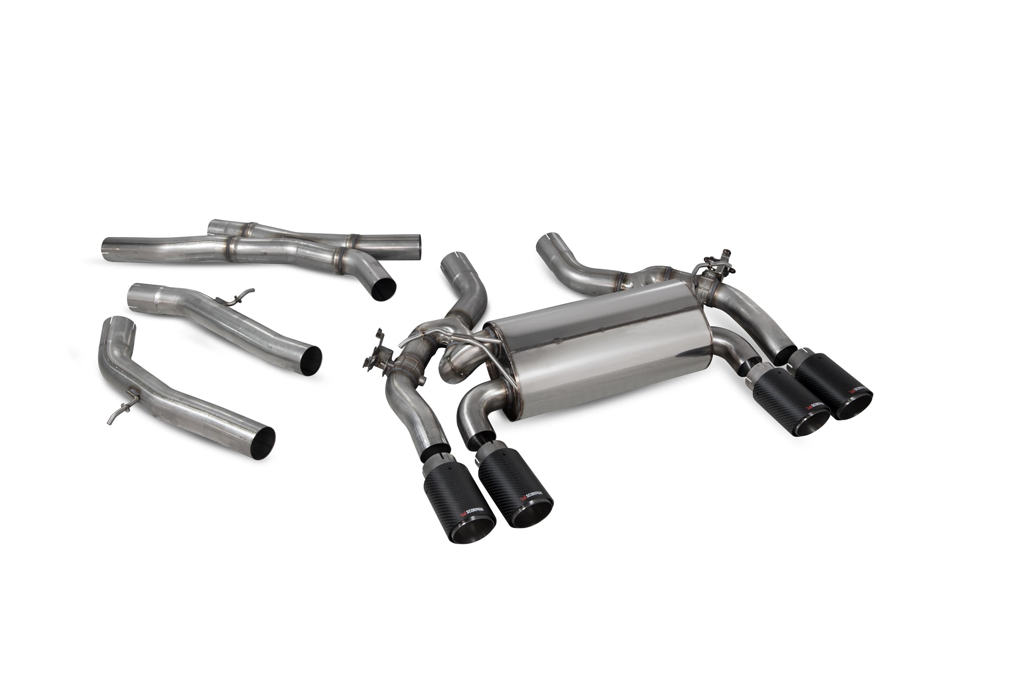 Scorpion BMW M2 Competition (F87N) (2018-20) GPF-Back System With Electronic Valves