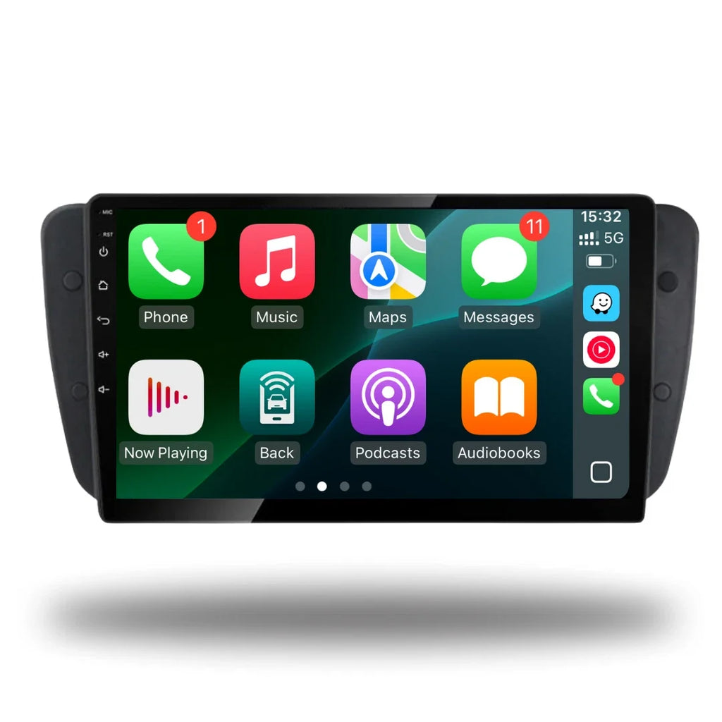 SEAT IBIZA (2008-2015) Apple Carplay / Android Auto 9" Stereo Upgrade