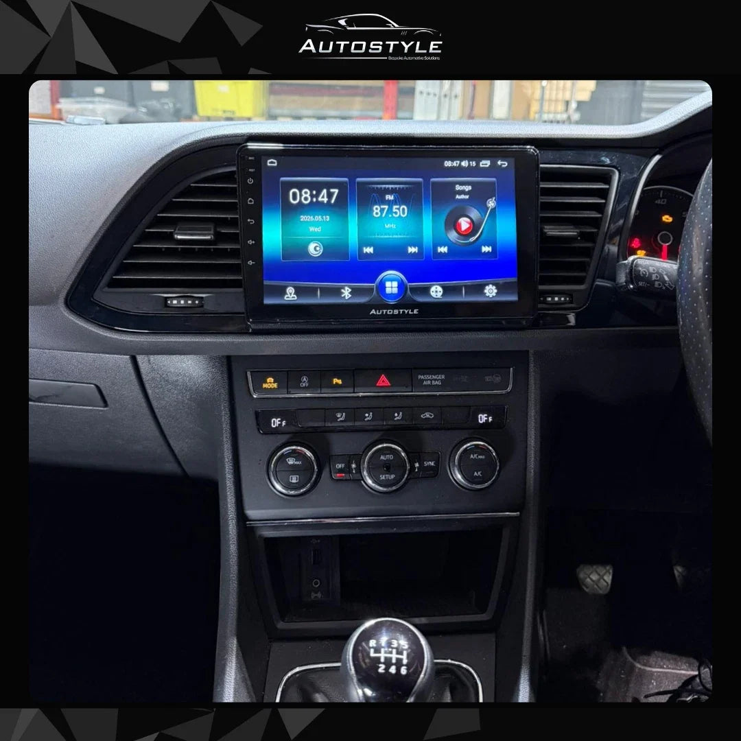 SEAT Leon Apple Carplay / Android Auto 9" Stereo Upgrade 2012-2020