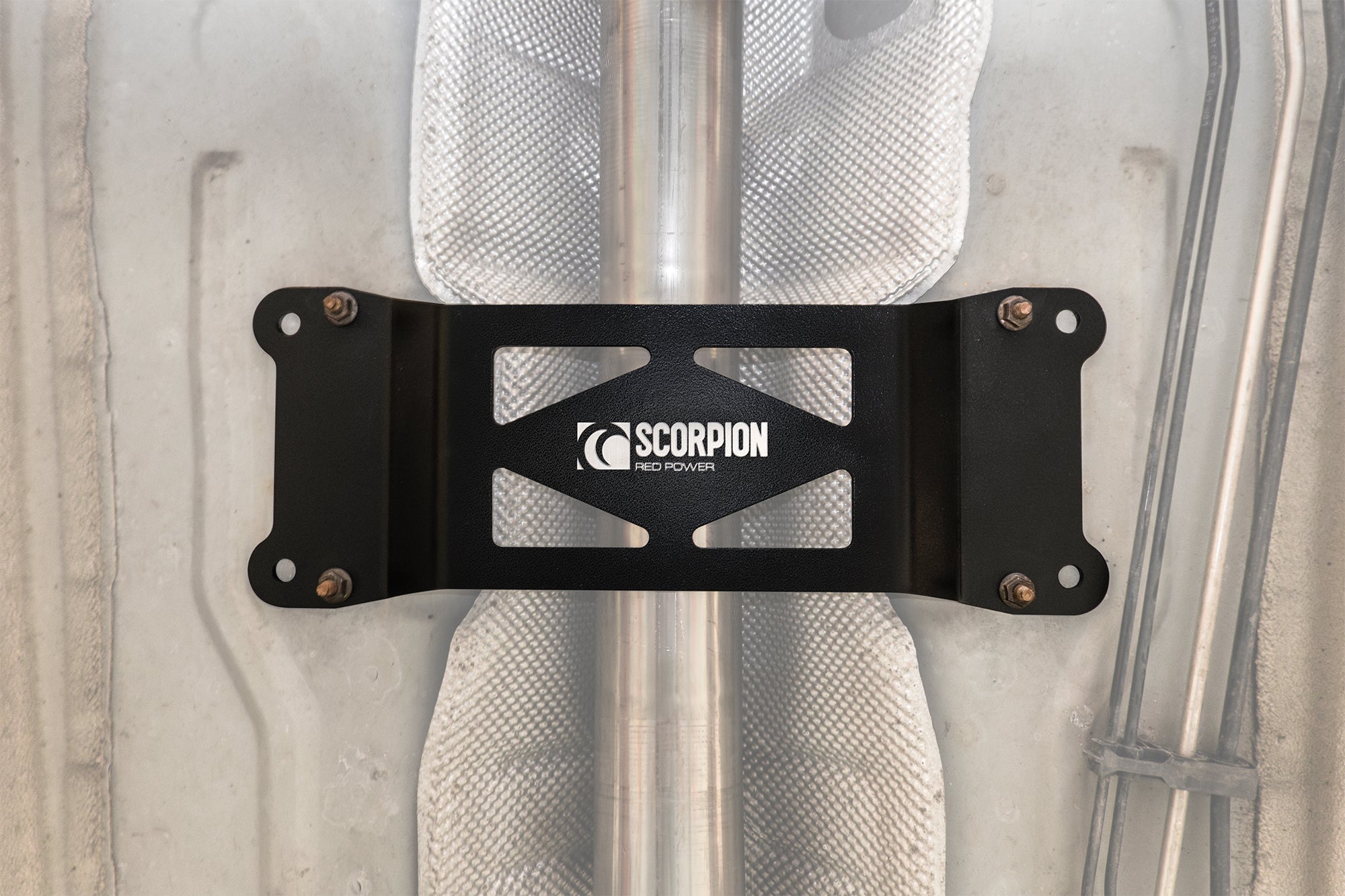 Scorpion Exhaust Tunnel Brace Ford Fiesta ST MK7, MK8, MK8.5