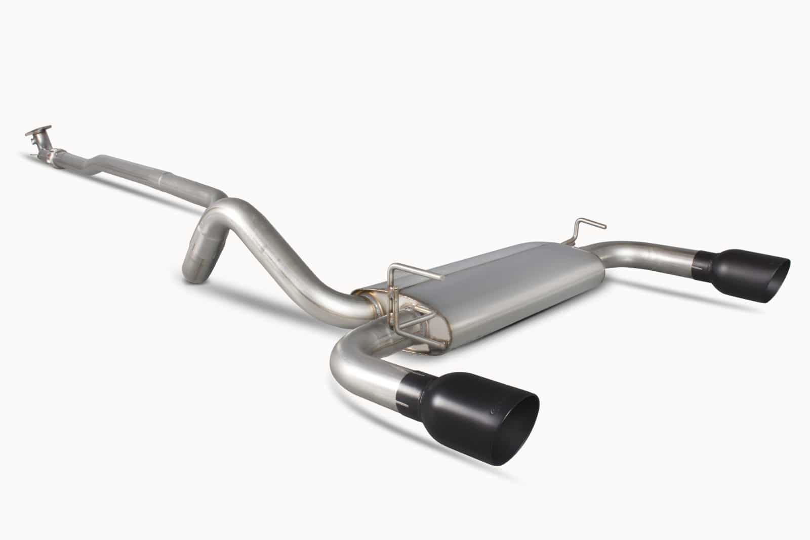 Scorpion Fiat 500 Abarth (2008-15) Non-Resonated Cat-Back Exhaust