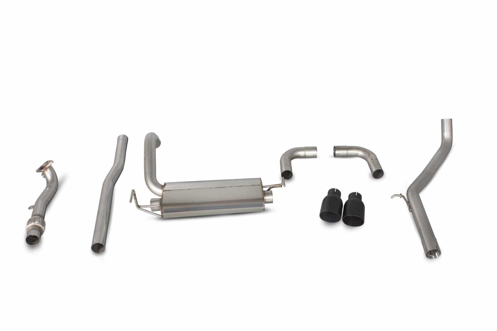 Scorpion Fiat 500 Abarth (2008-15) Non-Resonated Cat-Back Exhaust