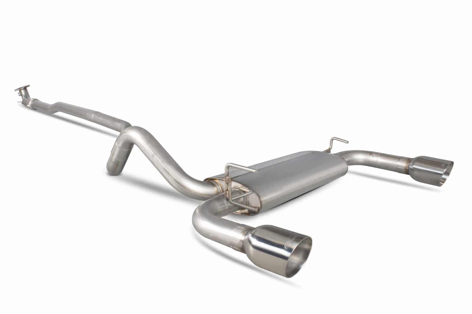 Scorpion Fiat 500 Abarth (2008-15) Non-Resonated Cat-Back Exhaust