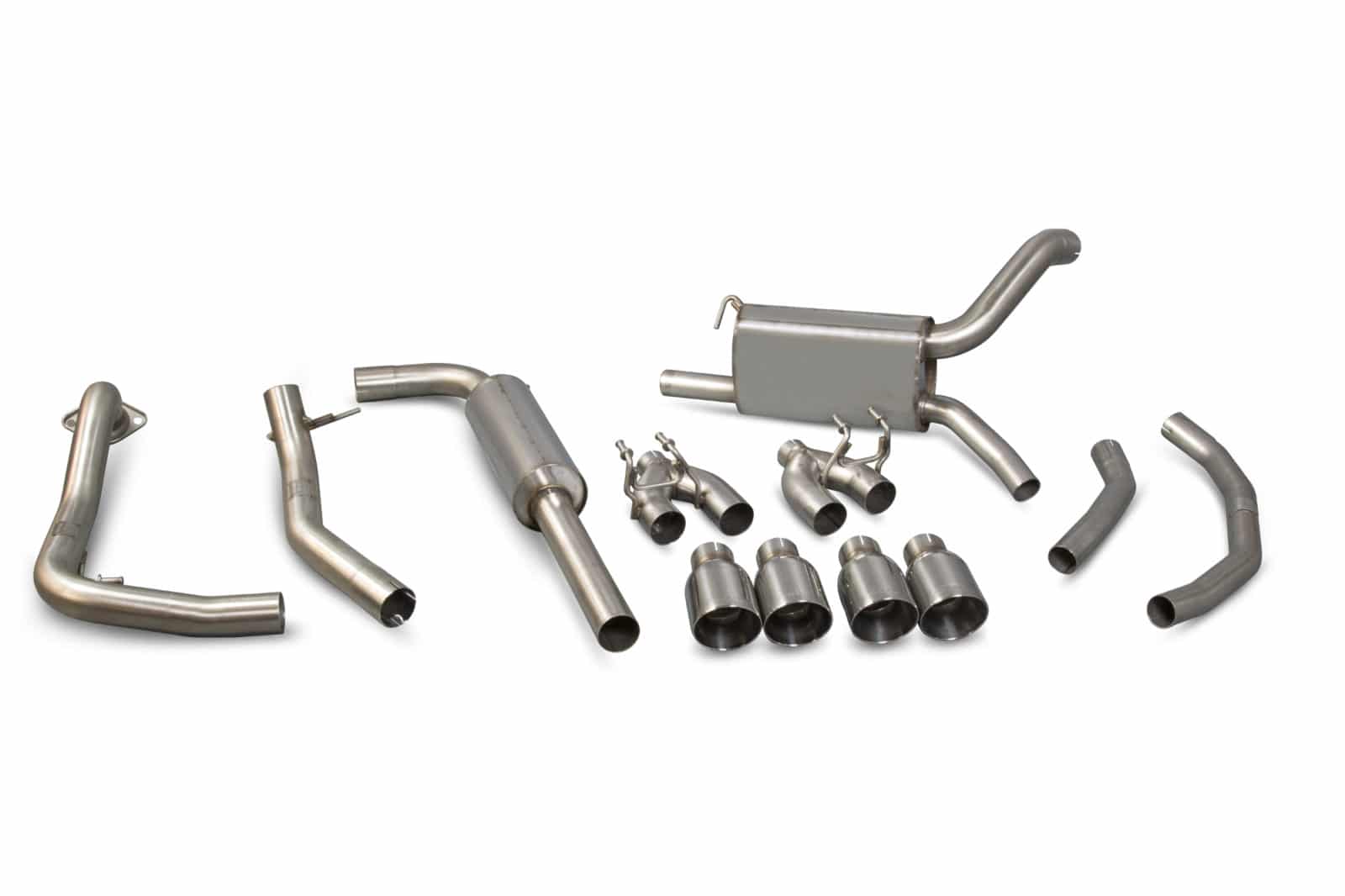 Scorpion Honda Civic Type R FK2 (2015-16) Resonated Cat-Back Exhaust