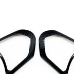 SHFT BMW F Series Steering Wheel Button Trim In Gloss Carbon Fibre Look