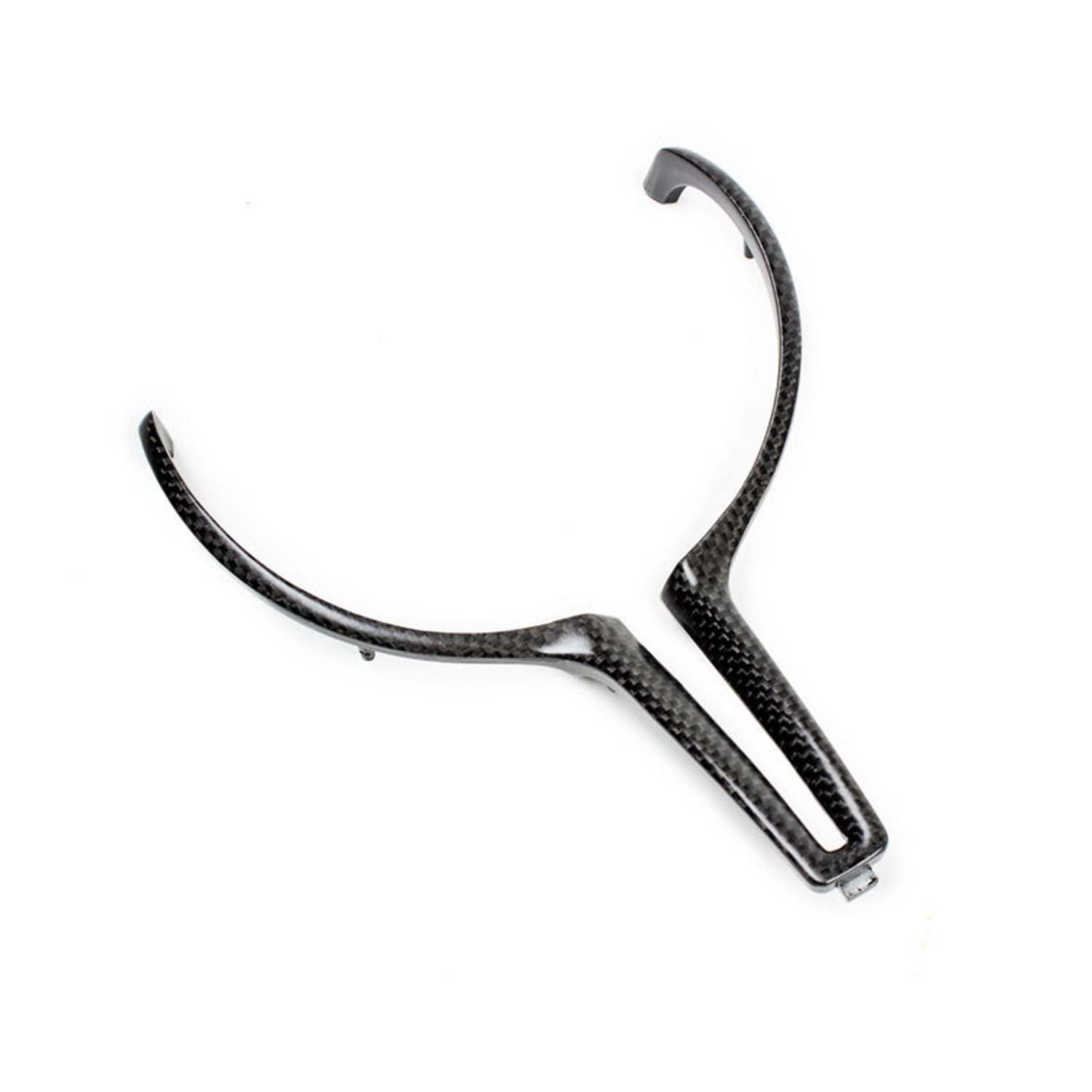 SHFT BMW F Series M Steering Wheel Trim Insert In Gloss Carbon Fibre