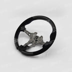 SHFT BMW F Series Round Steering Wheel In Gloss Carbon Fibre & Alcantara