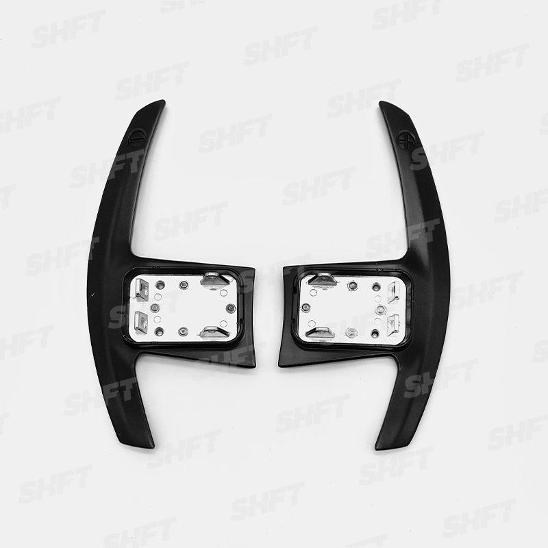 SHFT BMW G Series Automatic Paddle Shifters In Silver/Black Alloy