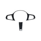 SHFT BMW G Series Steering Wheel Trim Cover In Gloss Carbon Fibre