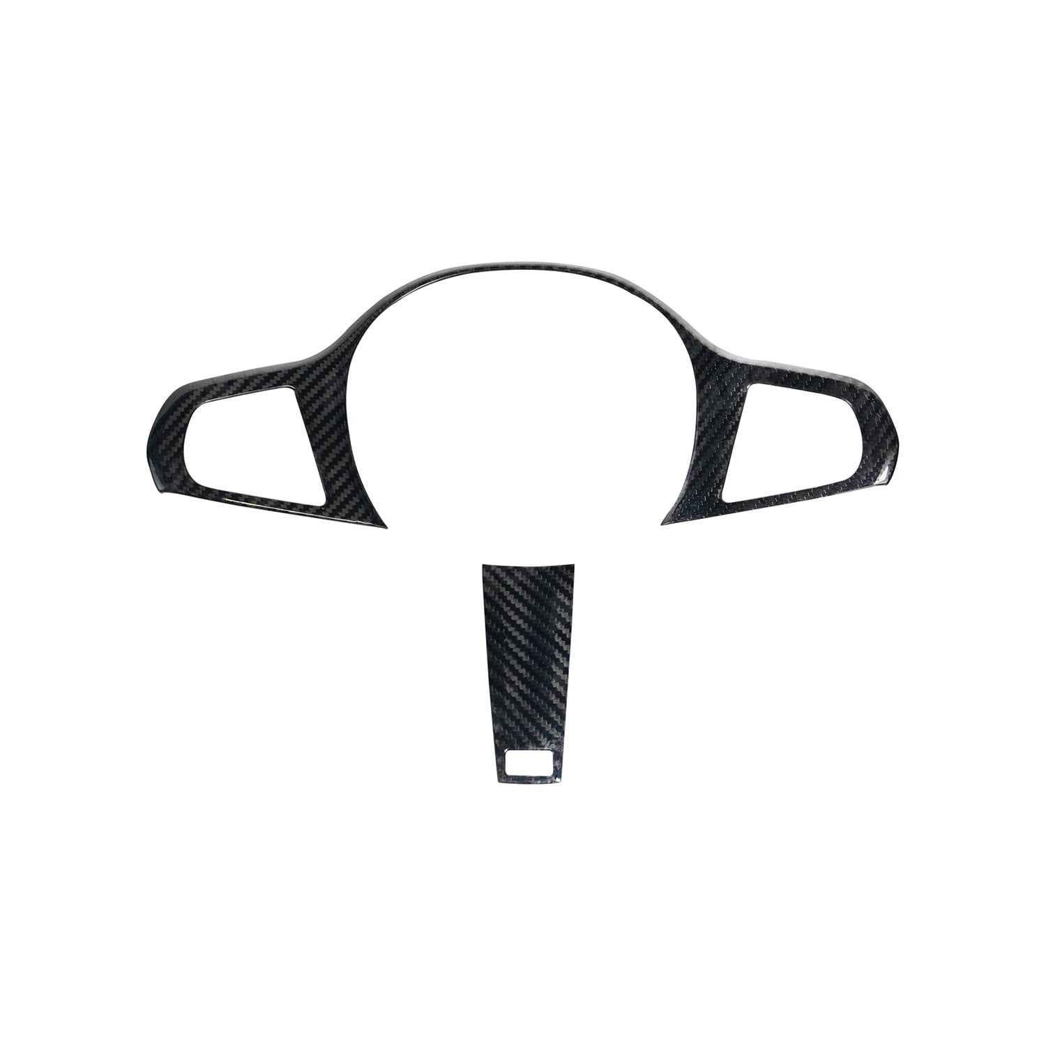 SHFT BMW G Series Steering Wheel Trim Cover In Gloss Carbon Fibre
