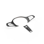 SHFT BMW G Series Steering Wheel Trim Cover In Gloss Carbon Fibre