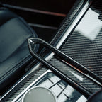 SHFT BMW G80 M3, G82 M4 & G87 M2 LCI Interior Inner Air Vent Trim In Gloss Carbon Fibre