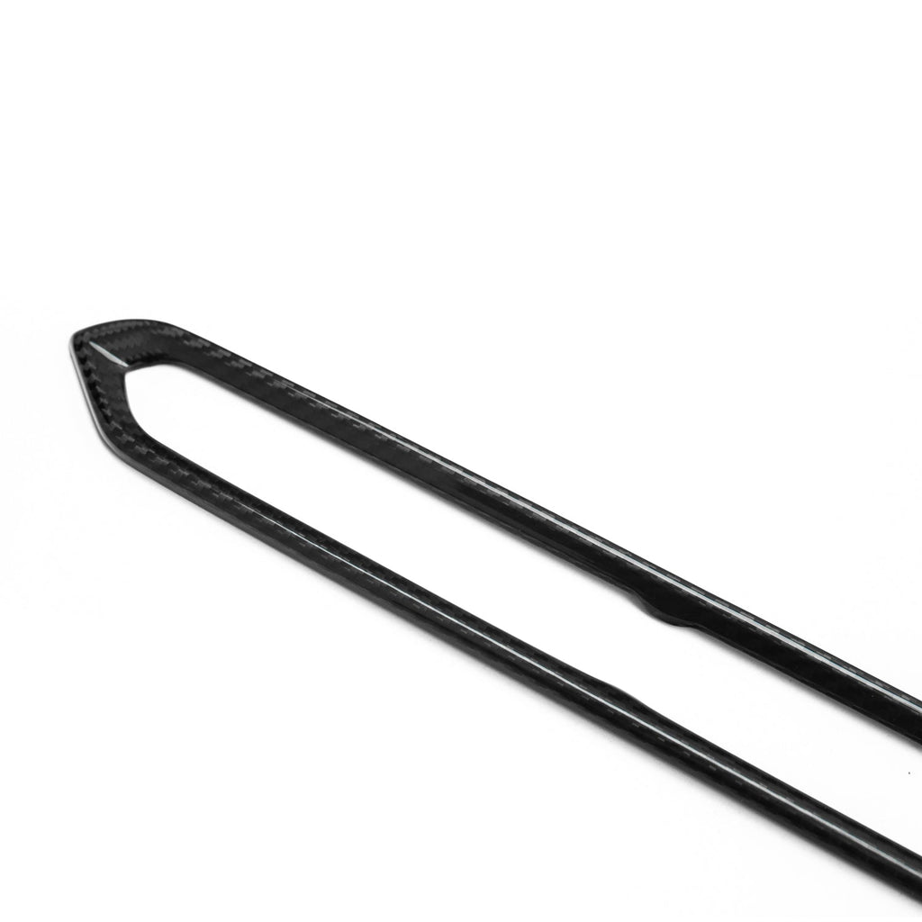 SHFT BMW G80 M3, G82 M4 & G87 M2 LCI Interior Inner Air Vent Trim In Gloss Carbon Fibre