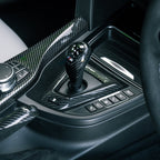 SHFT BMW M DCT Gearbox Base Trim Cover In Gloss Carbon Fibre (RHD)