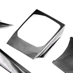 SHFT BMW M3/M4/M240i LHD Interior Trim Set In Gloss Pre Preg Carbon Fibre (G Series)