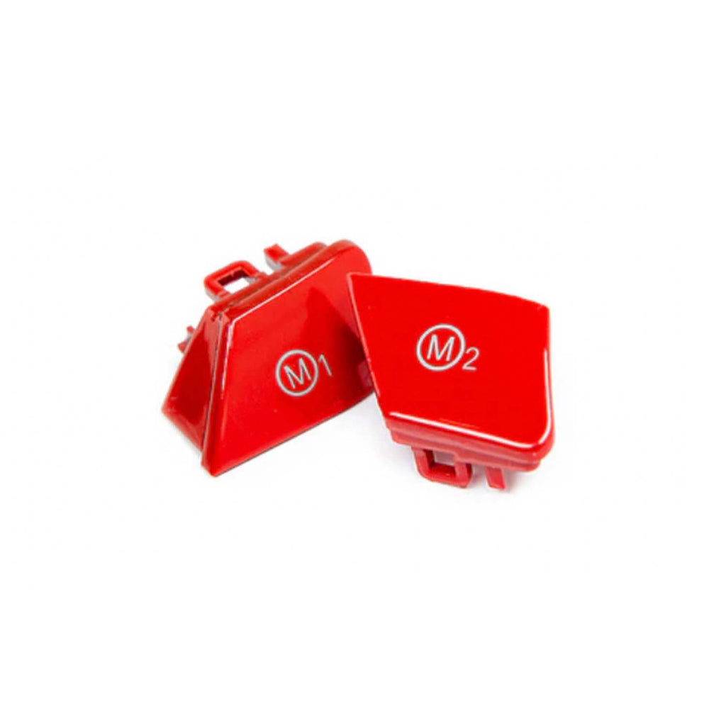 SHFT BMW Steering Wheel M Mode Buttons M1 & M2 In Red
