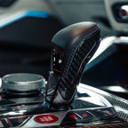 SHFT BMW G80 M3, G82 M4 & G87 M2 ZF 8 Speed Gear Selector Cover In Gloss Carbon Fibre