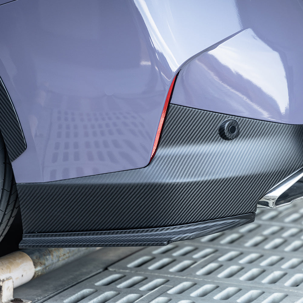 OEM Style Pre-Preg Carbon Fibre Side Diffuser for BMW 2 Series G42 Coupe 21-Present