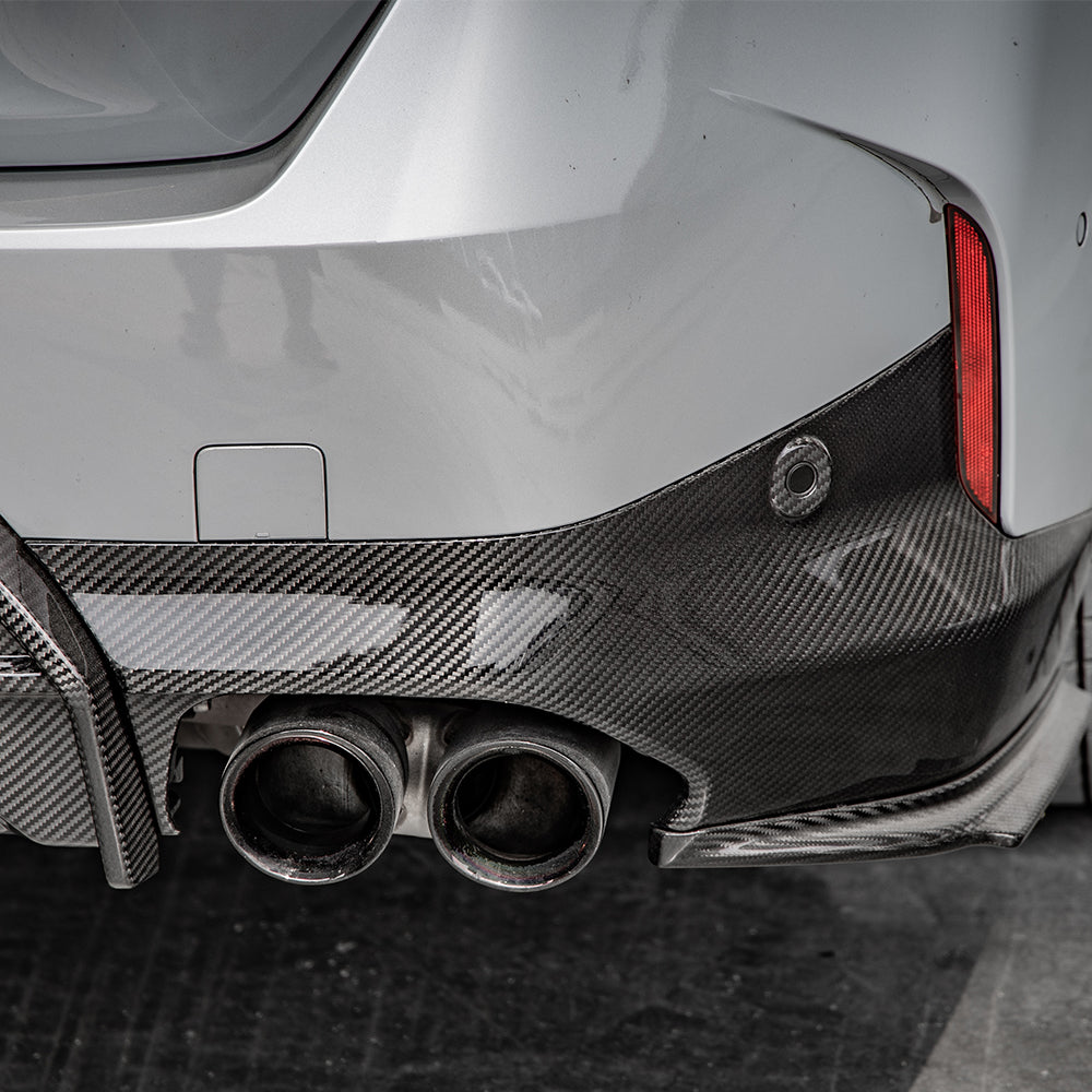OEM Style Pre-Preg Carbon Fibre Side Diffuser for BMW 2 Series G42 Coupe 21-Present